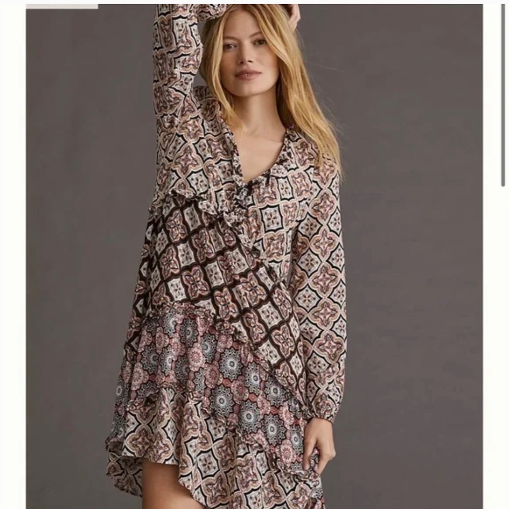 ANTHROPOLOGIE Tunic Dress Size M